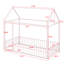 Structure de lit en métal avec clôture-506513816