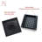 4 In. X 4 In. Stainless Steel Square Shower Drain With Square Pattern Surface