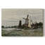 "Claude Moulin", "Windmill at Zaandam" - Art mural sur toile tendue de qualité musée-270652944