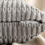Striped Square Pillow Cover-952110733