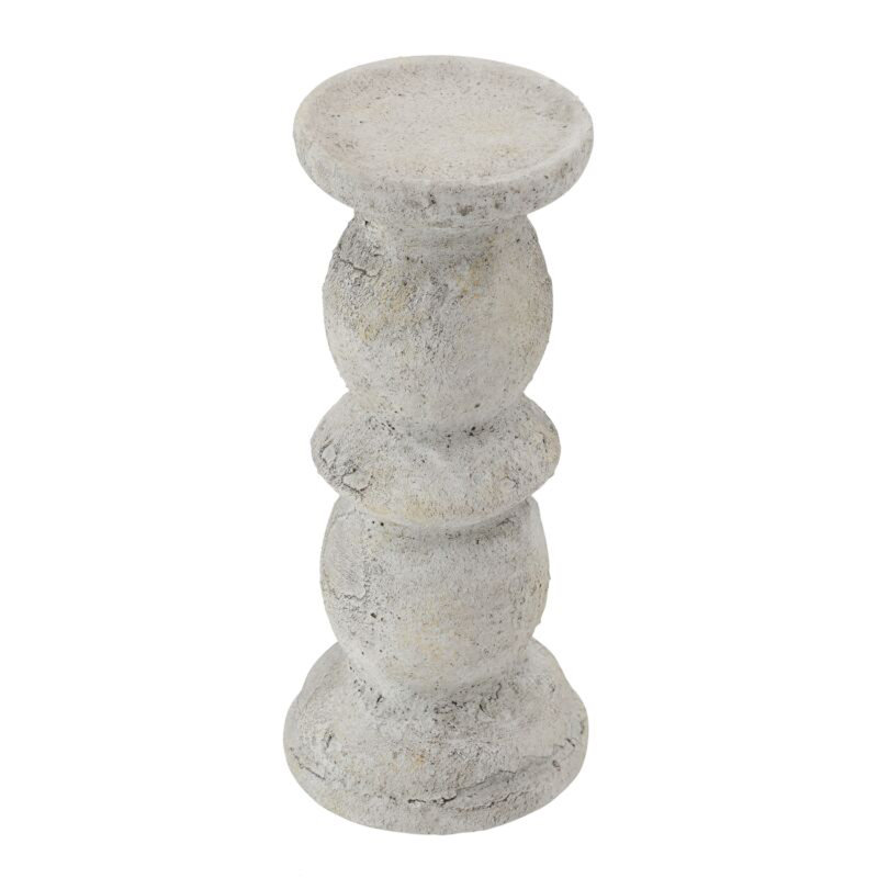 Elements 11.81" Ceramic Candlestick