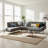 Abel 106" Oversized Family Sectional Sofa-1149431384