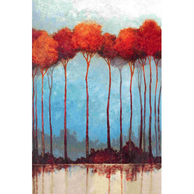 «Fall Trees», impression sur toile tendue