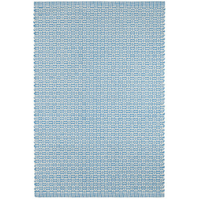 Miss Muffet Hand-Woven Geometric Cotton Rug