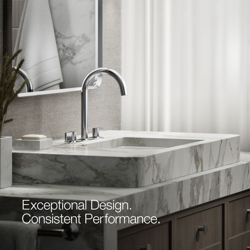 Components™ Bathroom Sink Spout with Tube Design, Polished Chrome