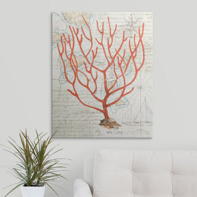 Textured Coral " Textured Coral I " by Avery Tillmon