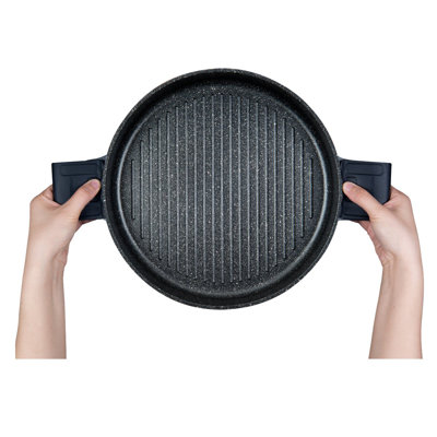 Non-Stick Aluminum Grill Pan / Griddle Set