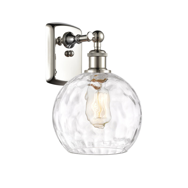 Shauna Armed Sconce, Led, Polished Nickel
