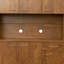 70,87 po de hauteur avec garde-robe et armoire de cuisine, avec 6 portes, 1 tablette ouverte et 1 tiroir pour la chambre à coucher-833688320