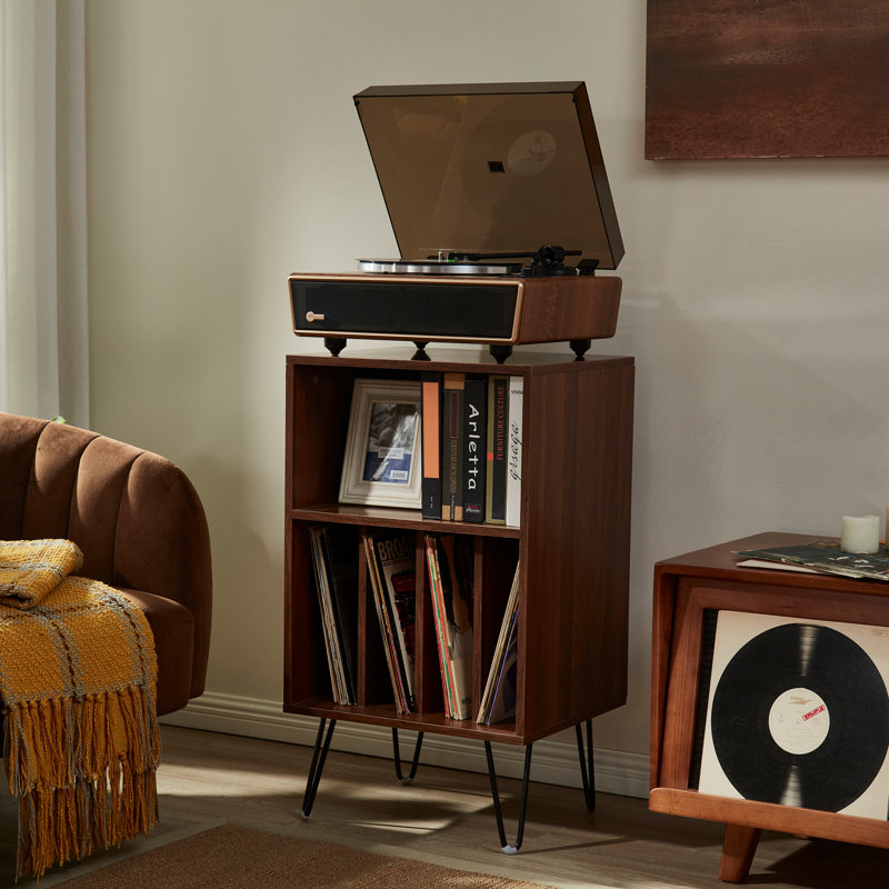 Arkrocket Statio Audio Rack (Dart Walnut)