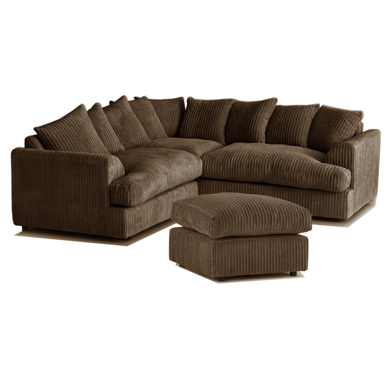 Colum 2 - Piece Living Room Set, Chocolate