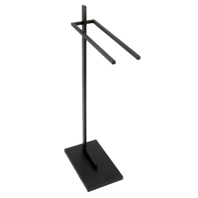 Kingston Brass Edenscape Freestanding Dual Towel Rack