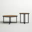 Ensemble de tables basses 2 pièces Dillwyn