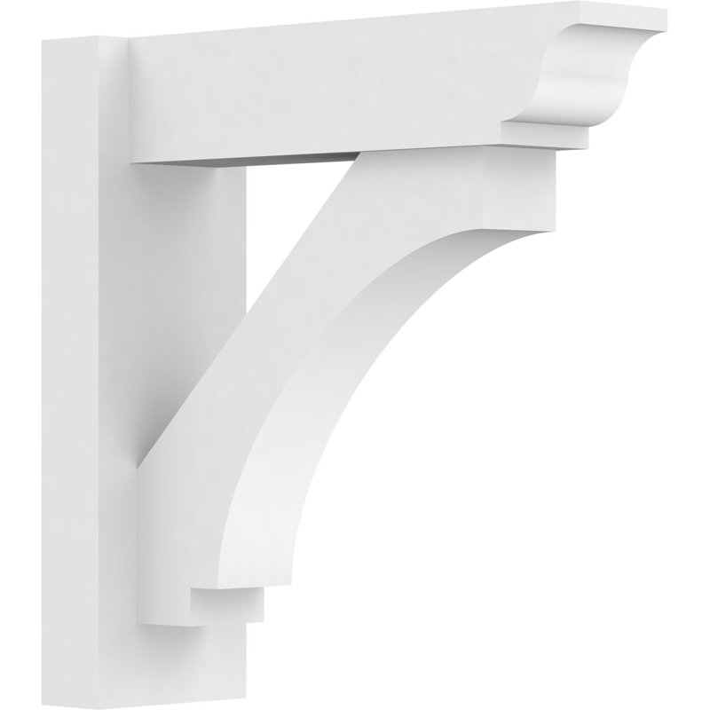 Persienne en PVC de qualité architecturale Imperial, H 16 po x P 16 po, L 5 po