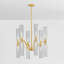 Harpswell Chandelier in Aged Brass-1802504761-1802504760