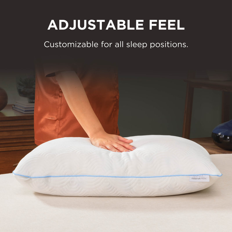 Tempur-Cloud Adjustable Pillow, Queen, Single