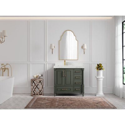 Aberdeen 36'' Single Bathroom Vanity with Top