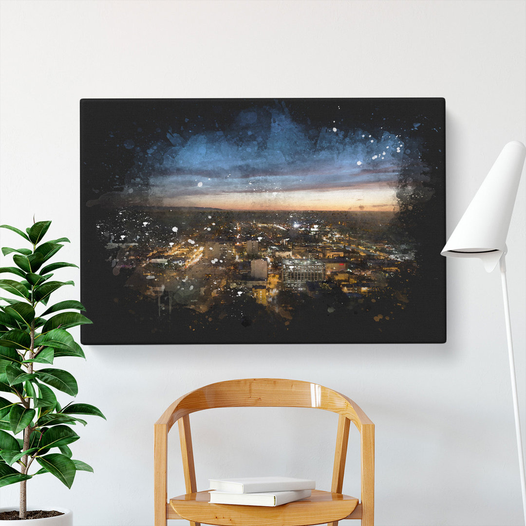 Los Angeles Skyline - Wrapped Canvas