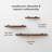 Glennon 3-Piece Solid Wood Floating Shelves-222149995