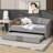 Twin-Size Upholstered Sofa-Style Daybed With Under-Bed Trundle-1903861992