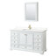 Ensemble de meuble-lavabo simple 60 po avec comptoir en quartz Deborah-98180411-98180409-98180408