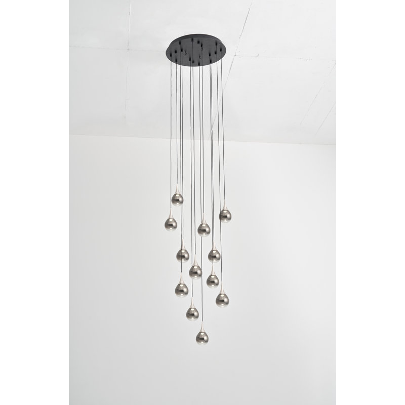 Paopao 12 - Light Pendant, Chrome