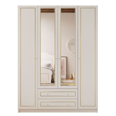 Vanhorn 4 Door Wardrobe