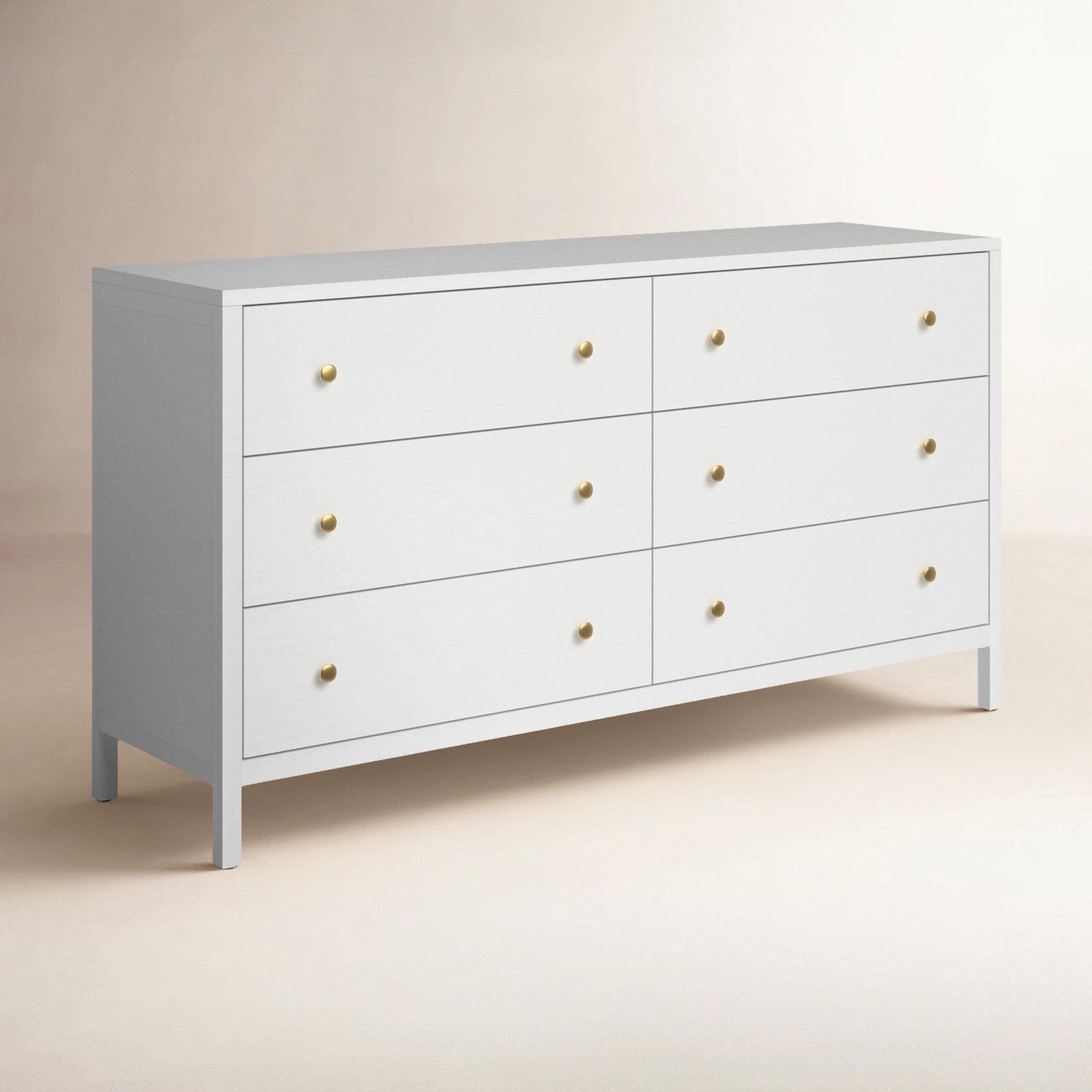 Gracie 63" Dresser, White