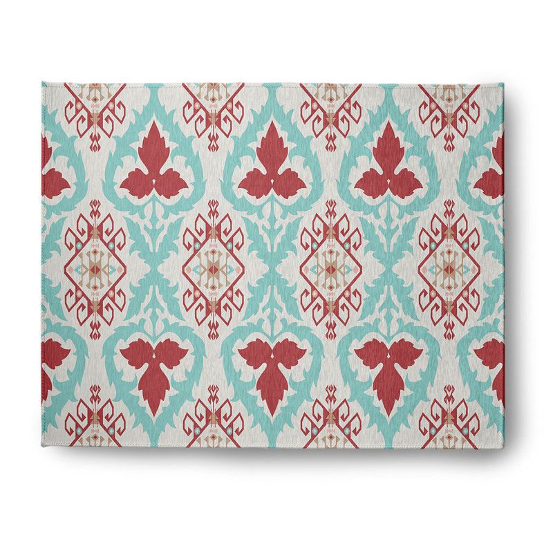 Chenille Ikat Indoor Rug, Rectangle 8' x 10'