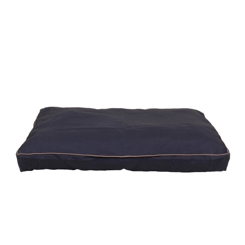 Coussin intérieur / extérieur pour chien, Moyen (l 36 po x P 27 po x H 4 po), Bleu