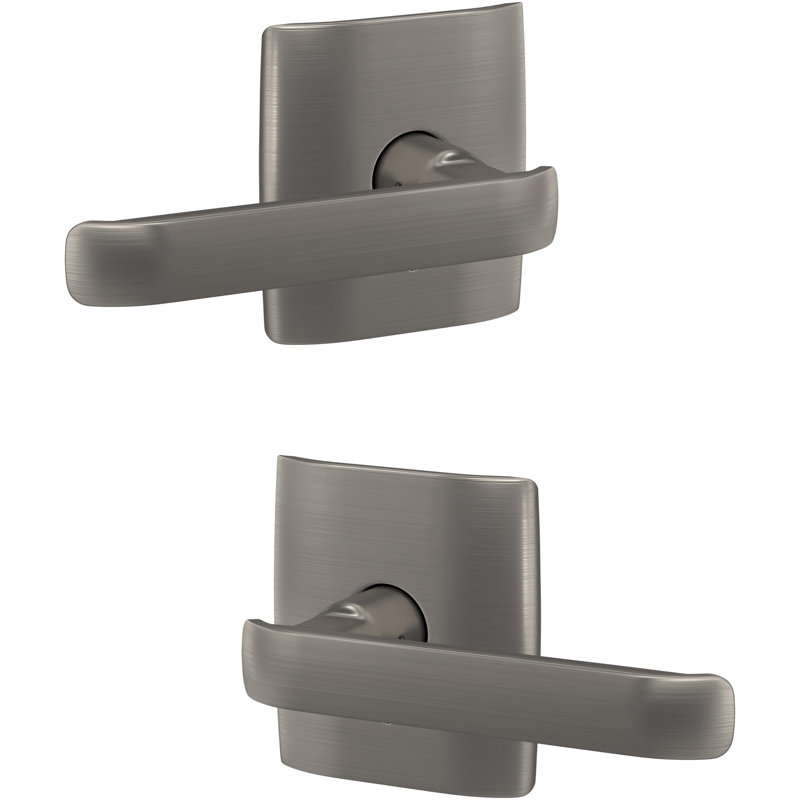Clybourn / Dalton Double Dummy, Satin Nickel