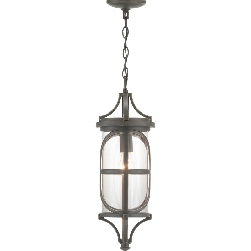 Pattison Outdoor Hanging Lantern, Antique Bronze