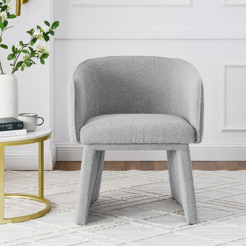 Chaise moderne et simple de style moderne, Gris clair