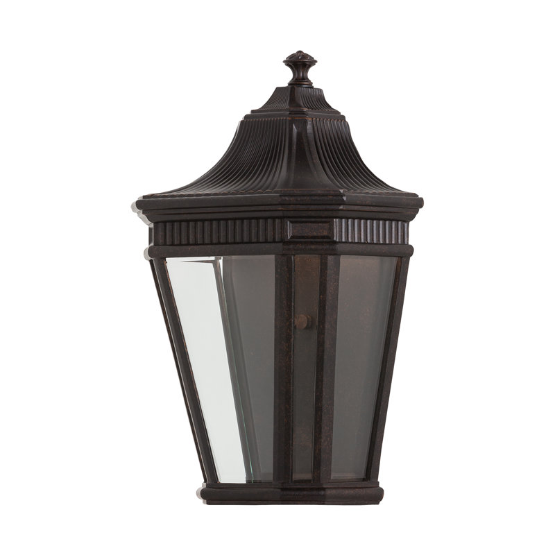 Lanterne de poche Cotswold Lane de Génération Lighting , Bronze grec, Incandescent