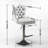 Golden Swivel Velvet Barstools Set Of 2-131061183