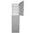 Frontline Shaker Recessed Frameless 2 Door Medicine Cabinet with Adjustable Shelves-72384119-79805688