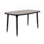 Table d'activité rectangulaire thermofusionnée avec pieds fuselés réglables 31 x 50 Adapte-115943365-115943369