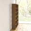 Logan 224 cm H x 182 cm W Geometric Bookcase-80154322