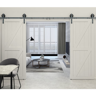 Renin 84 in. H Barn Door