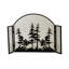 Tall Pines 3 Panel Fireplace Screen-66465334-66465335