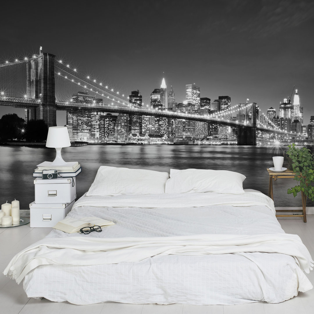 Tapete Nighttime Manhattan Bridge II 2.55m x 384cm Stanton