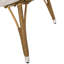 Chaise avec coussins Teardrop