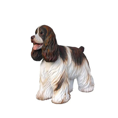 Statue de chien anglais Cocker Spaniel