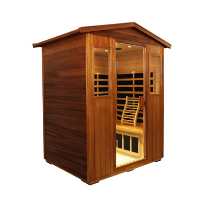 Sauna infrarouge d'extérieur 2 personnes Old Fir