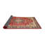 Rouge/brun oriental Tapis décoratif-1420185990