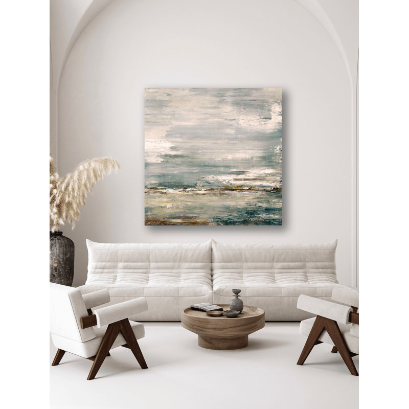 Sea & Sky - Artist Enhanced Canvas Print, 20" H x 20" W x 1" D, Unframed