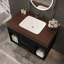 Ensemble de meuble-lavabo mural flottant 29,9 po-401932074-401932075