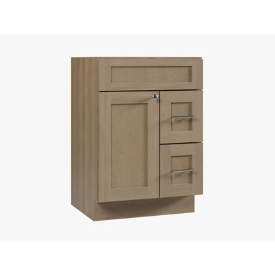 24'' Single Bathroom Vanity Base Only