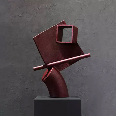 Modern Minimalist Abstract Sculpture Resin Decorative Item