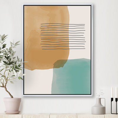 «Minimal Elementary and Geometric Compostions XX XXV», reproduction sur toile